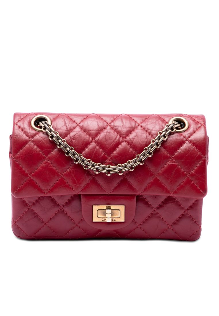 Pre-Loved Chanel Quilted Aged Calfskin Reissue 2.55 Single Flap 224