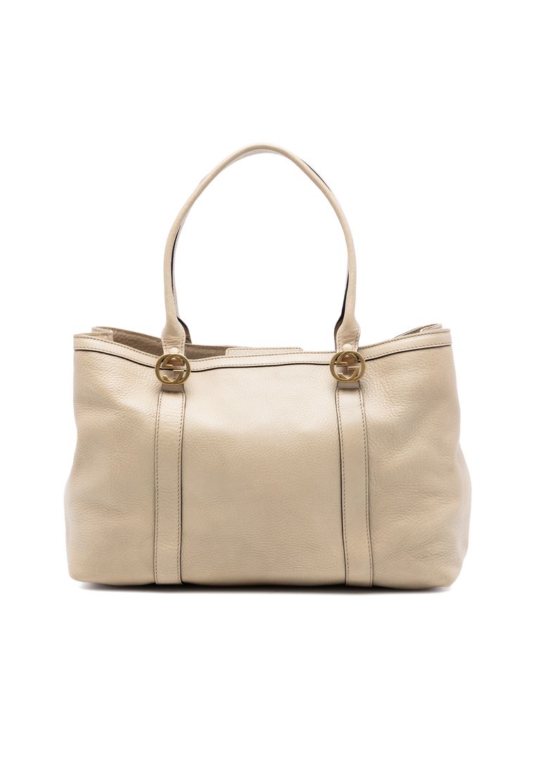 Pre-Loved Gucci Pebbled Calfskin Miss Gg Tote