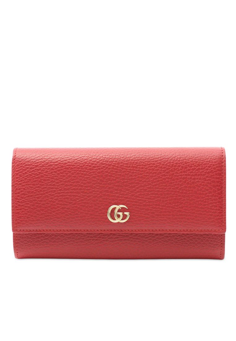 Pre-Loved Gucci Gg Marmont Leather Continental Wallet