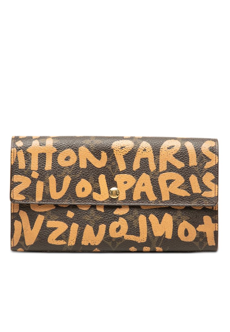 Pre-Loved Louis Vuitton Stephen Sprouse Monogram Graffiti Porte Monnaie Credit