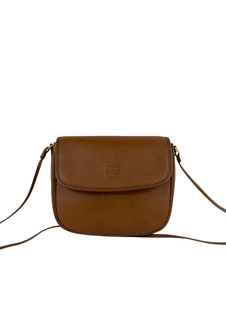 Pre-Loved Burberry Leather Crossbody