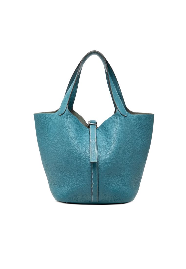 Pre-Loved Hermès Clemence Picotin 22