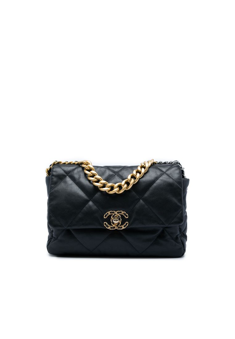 Pre-Loved Chanel Large Lambskin 19 Flap