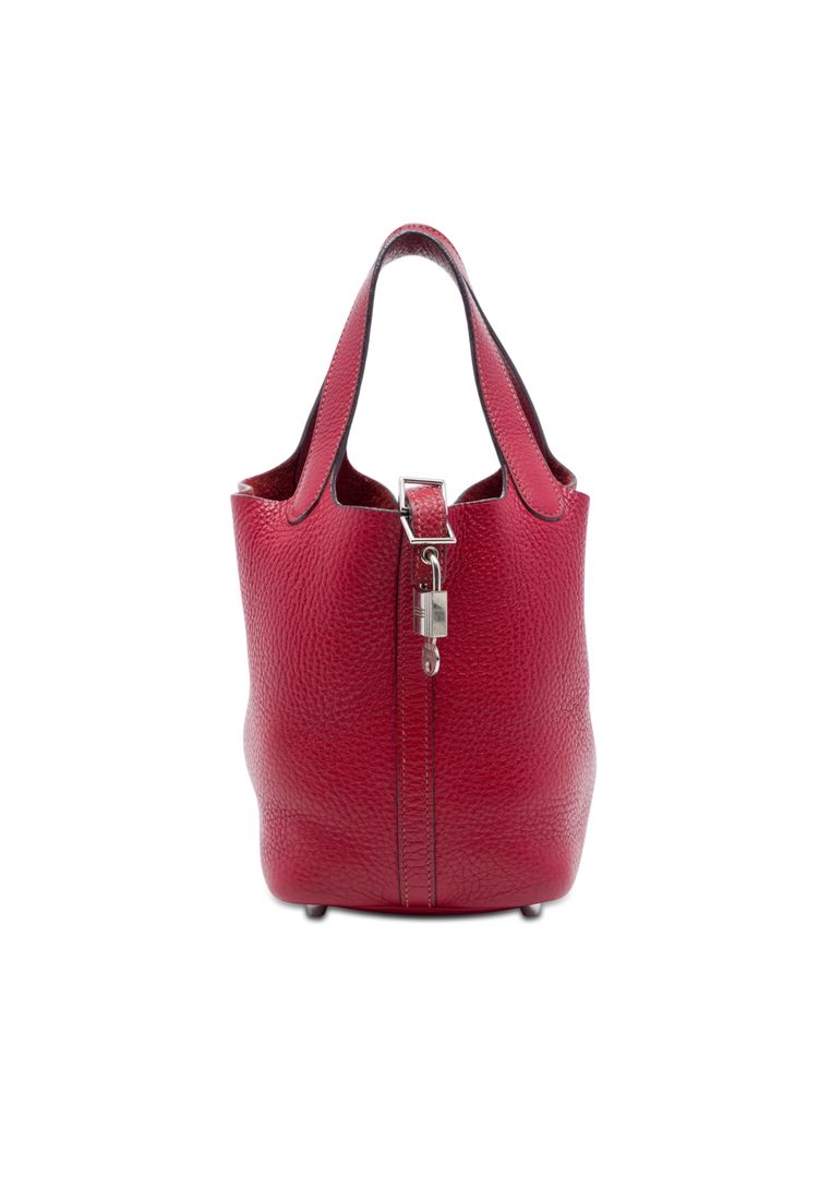 Pre-Loved Hermès Clemence Picotin Lock 18