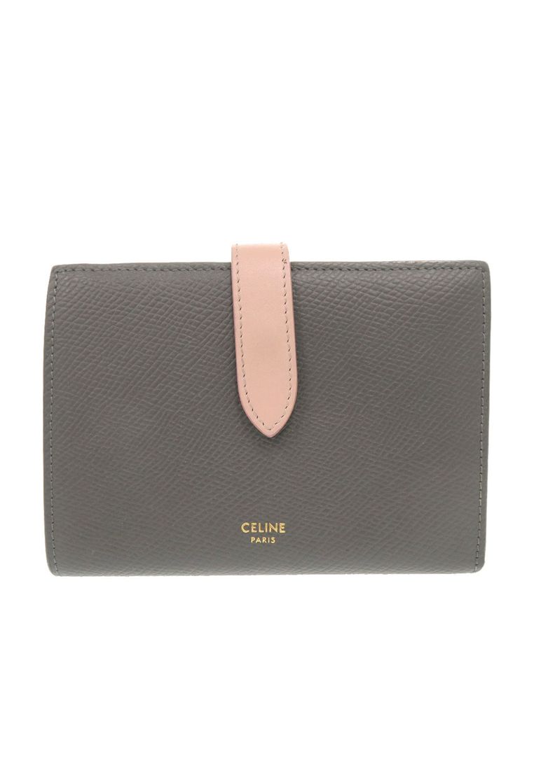 Pre-Loved Celine Leather Multifunction Strap Wallet
