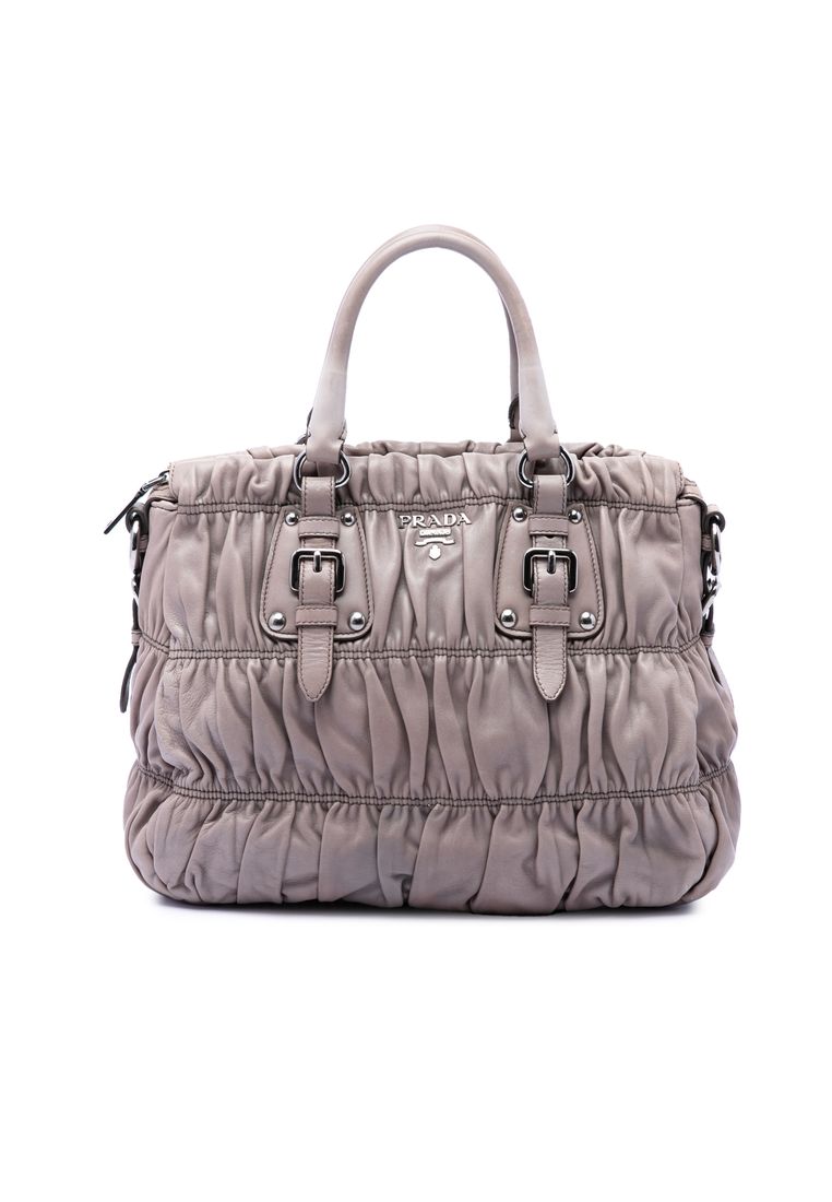 Pre-Loved Prada Nappa Gaufre Satchel