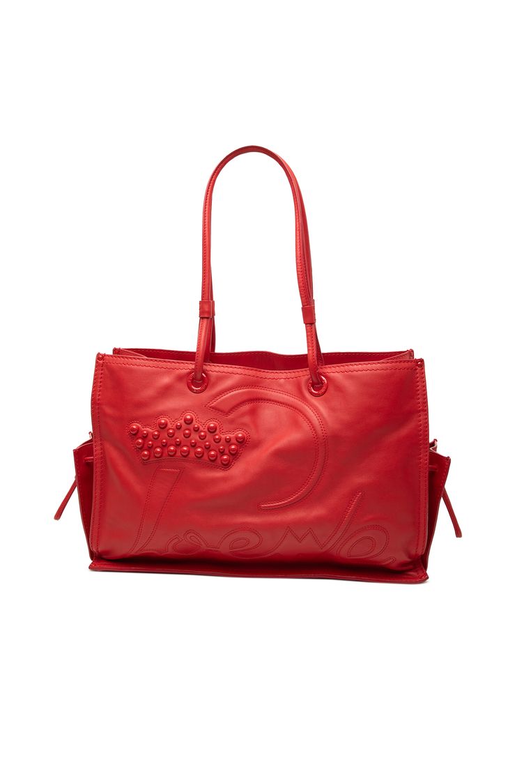 Pre-Loved Loewe Studded Leather Crown Tote