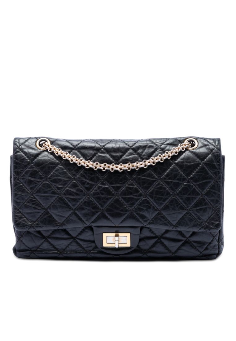 Pre-Loved Chanel Quilted Aged Calfskin Reissue 2.55 Double Flap 227