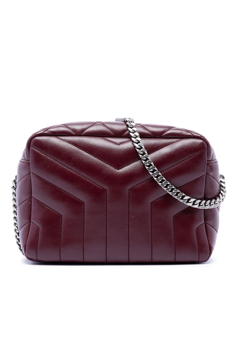 Pre-Loved Saint Laurent Small Matelasse Calfskin Loulou Bowling Bag