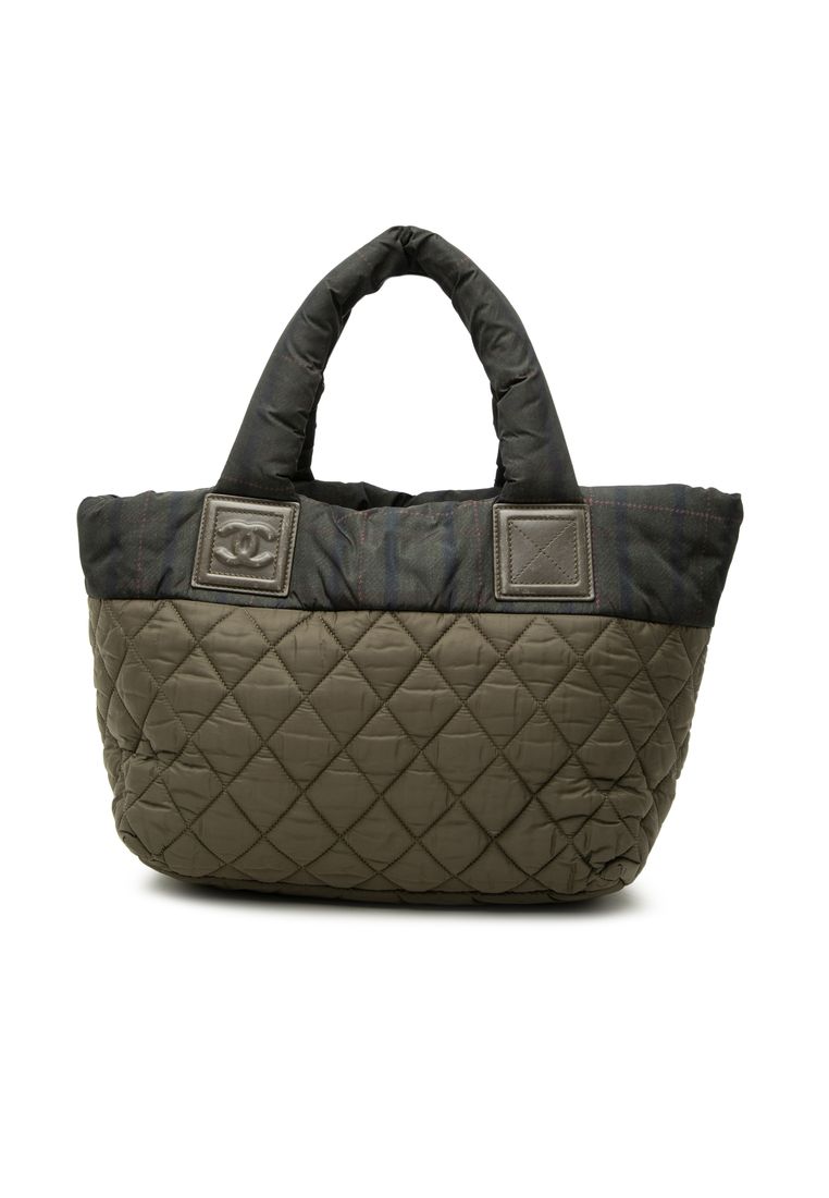 Pre-Loved Chanel Small Quilted Nylon Coco Cocoon Tote
