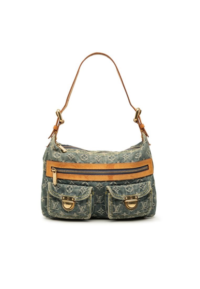 Pre-Loved Louis Vuitton Monogram Denim Baggy Pm
