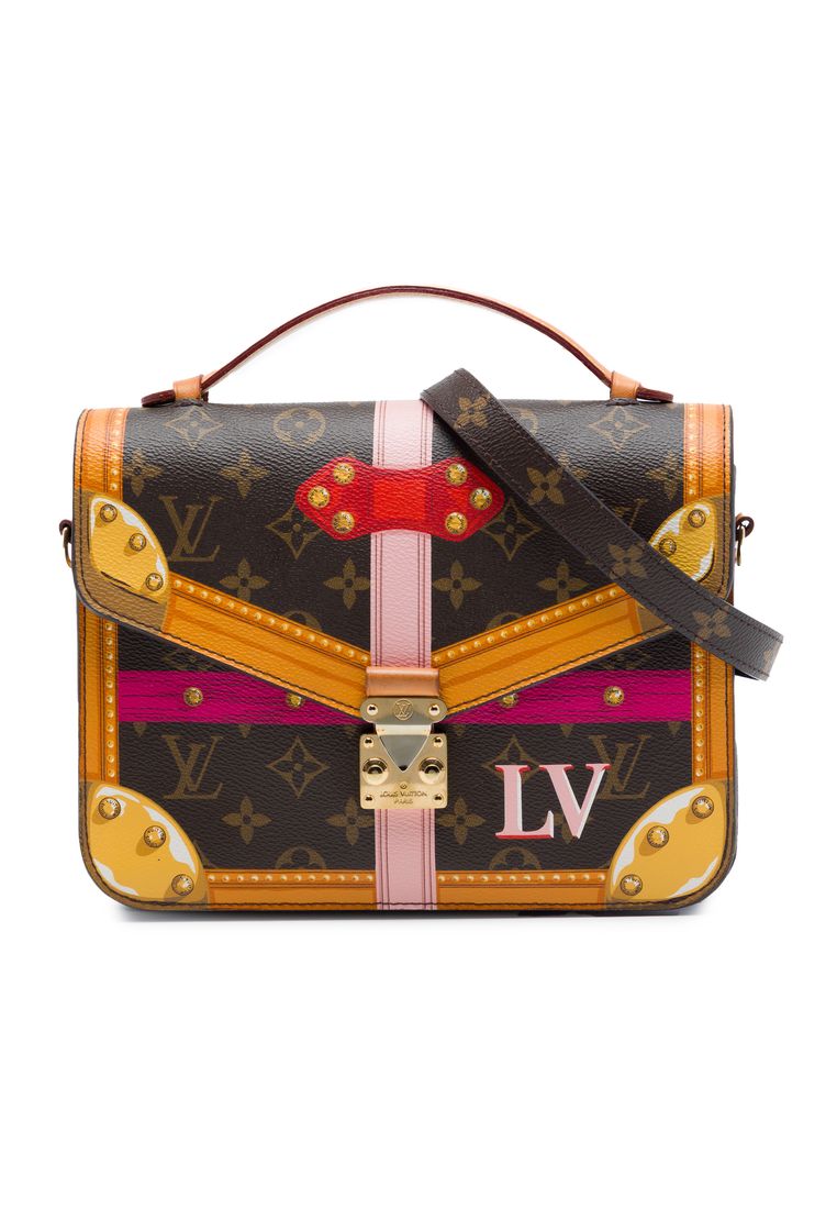 Pre-Loved Louis Vuitton Monogram Summer Trunks Pochette Metis