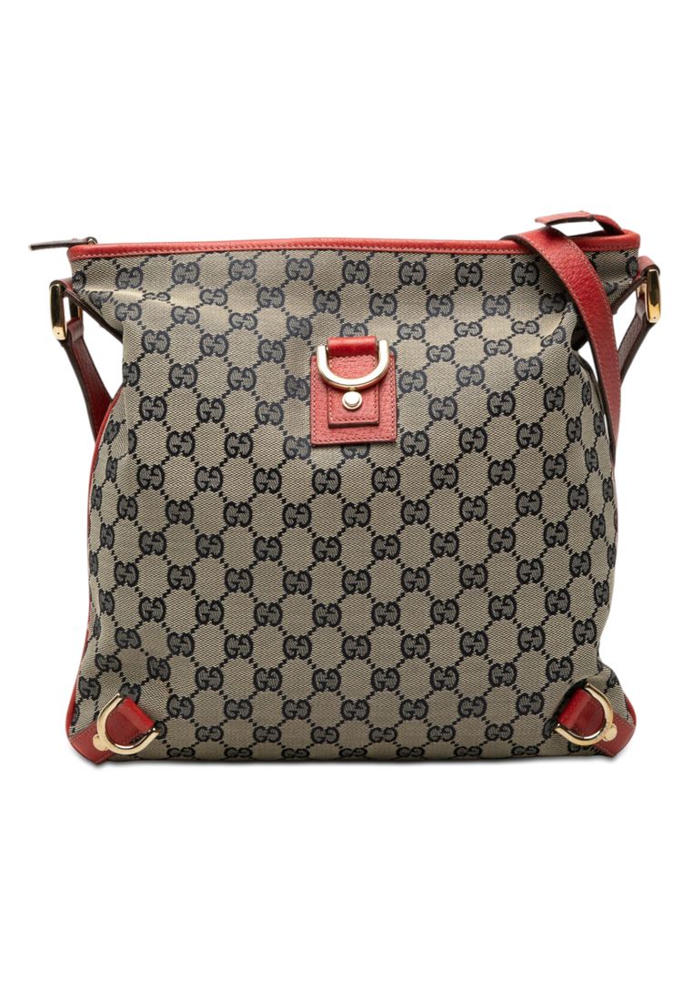 Pre-Loved Gucci Gg Canvas Abbey D Ring Crossbody