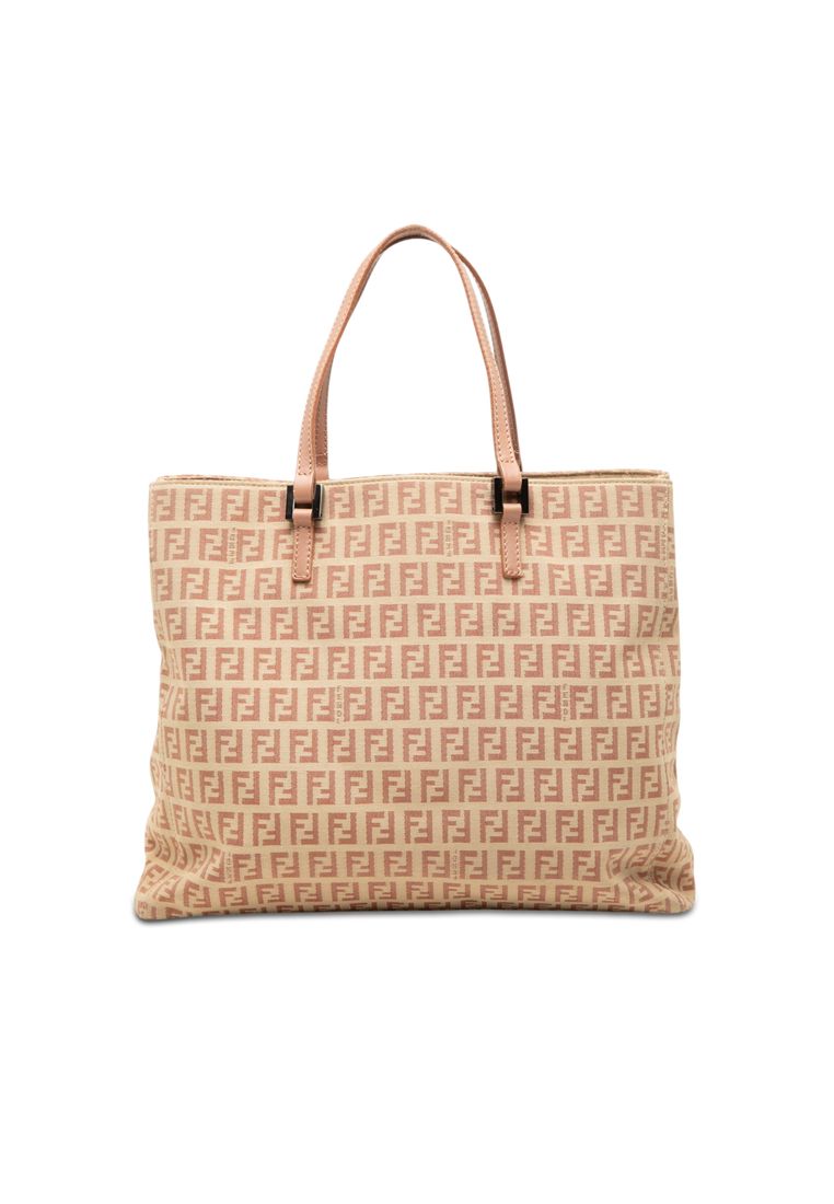 Pre-Loved Fendi Zucchino Canvas Tote