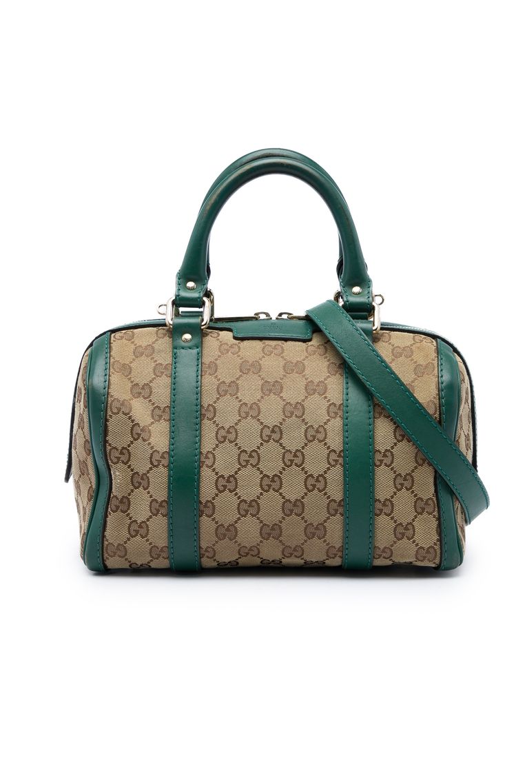 Pre-Loved Gucci Small Gg Canvas Joy Boston Bag