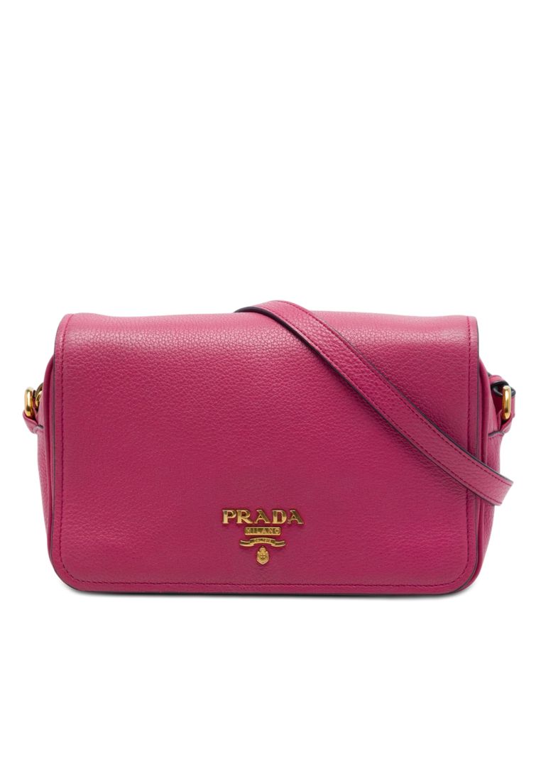 Pre-Loved Prada Vitello Phenix Flap Crossbody