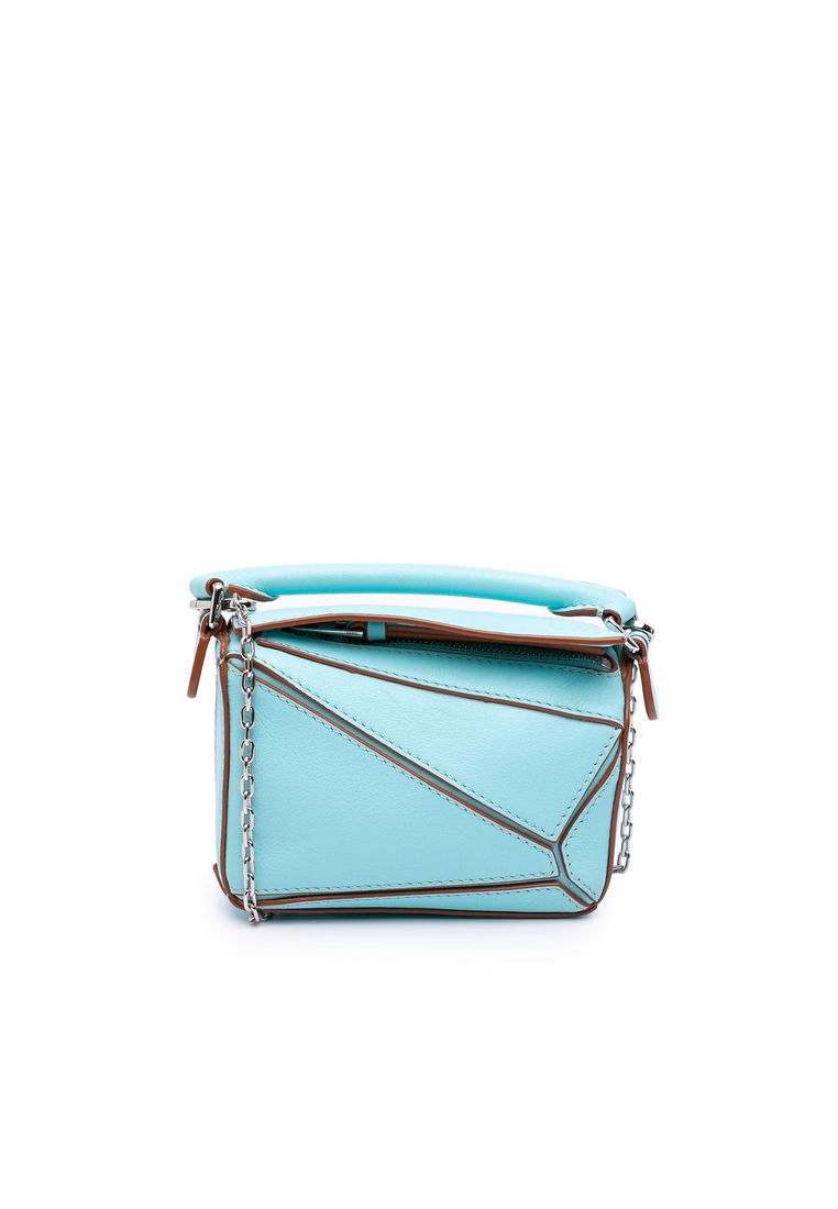 Pre-Loved Loewe Nano Calfskin Puzzle Satchel