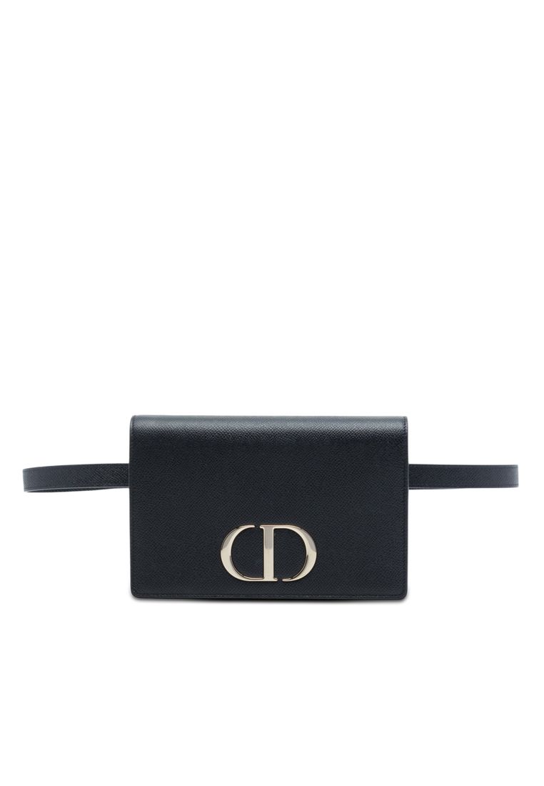Pre-Loved Dior Grained Calfskin 30 Montaigne 2 In 1 Pouch
