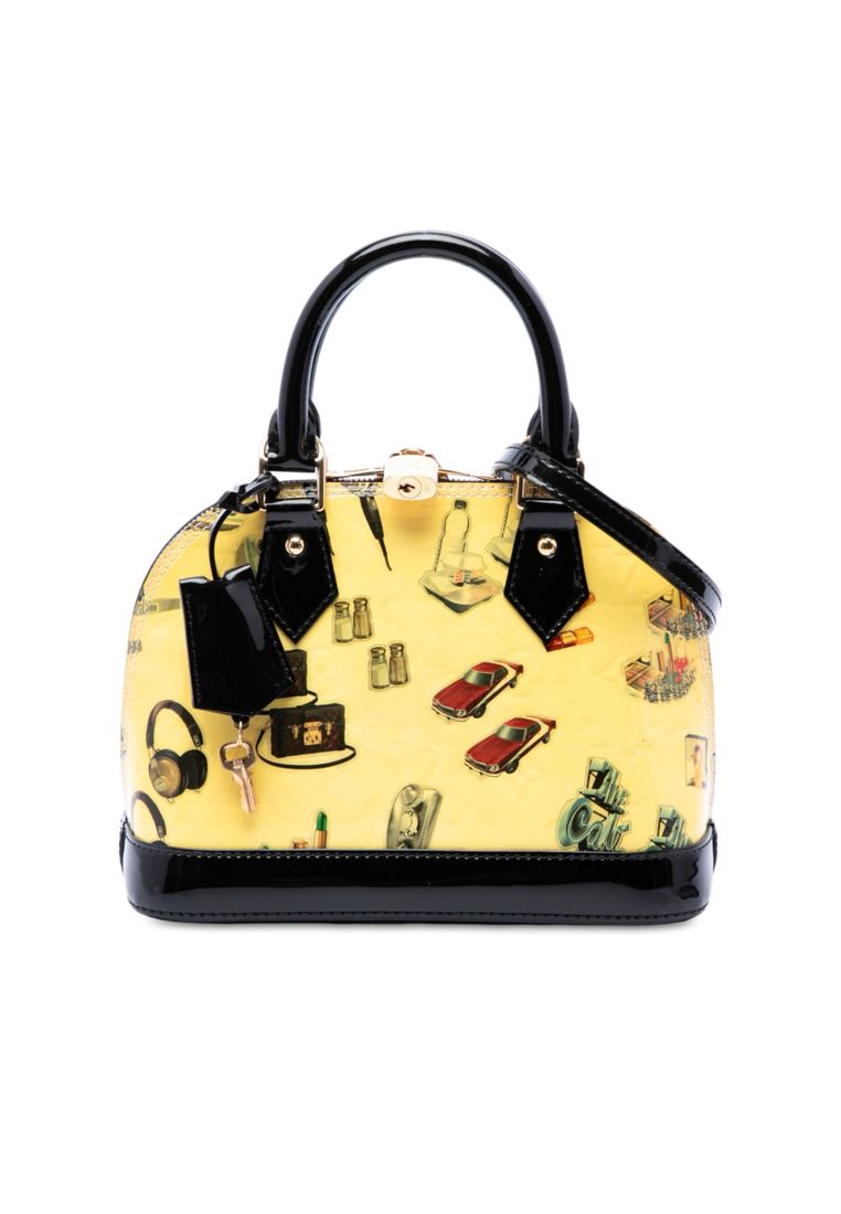 Pre-Loved Louis Vuitton Monogram Vernis Stickers Alma Bb