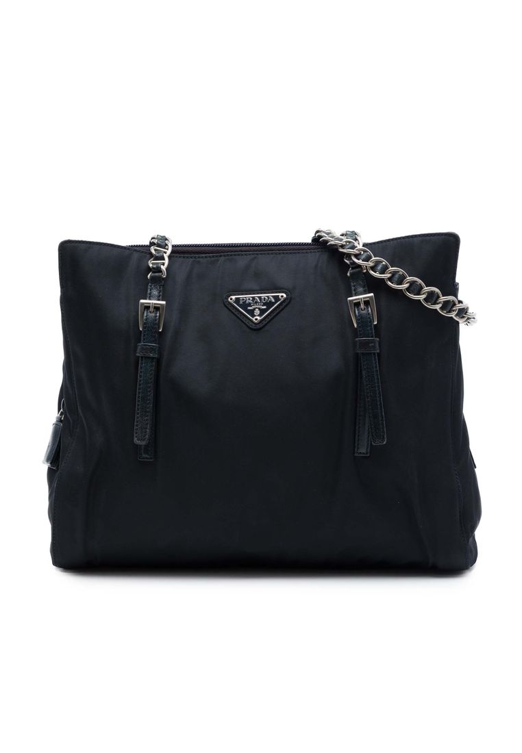 Pre-Loved Prada Tessuto Chain Tote