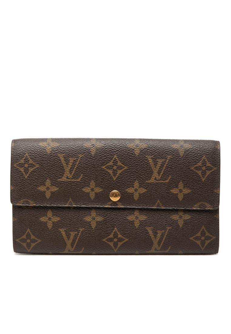 Pre-Loved Louis Vuitton Monogram Sarah Long Wallet