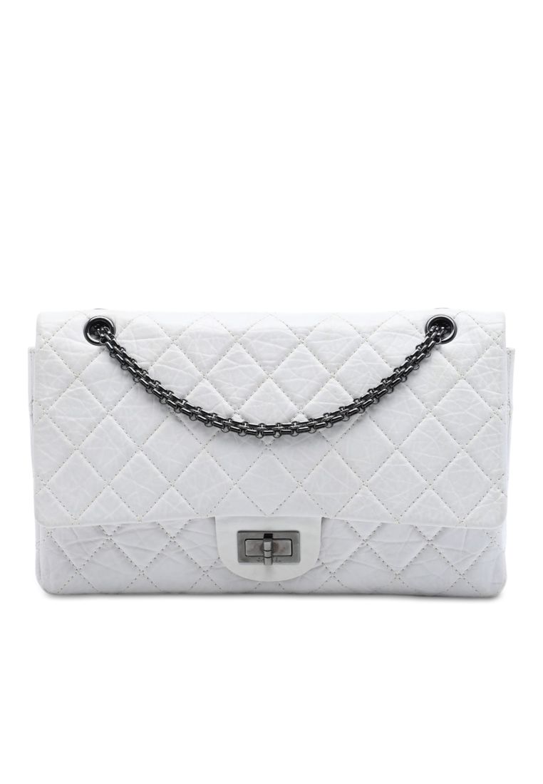 Pre-Loved Chanel Quilted Aged Calfskin Reissue 2.55 Double Flap 227