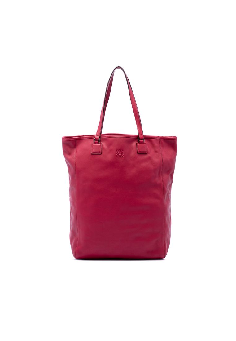 Pre-Loved Loewe Leather Anagram Shopper Tote