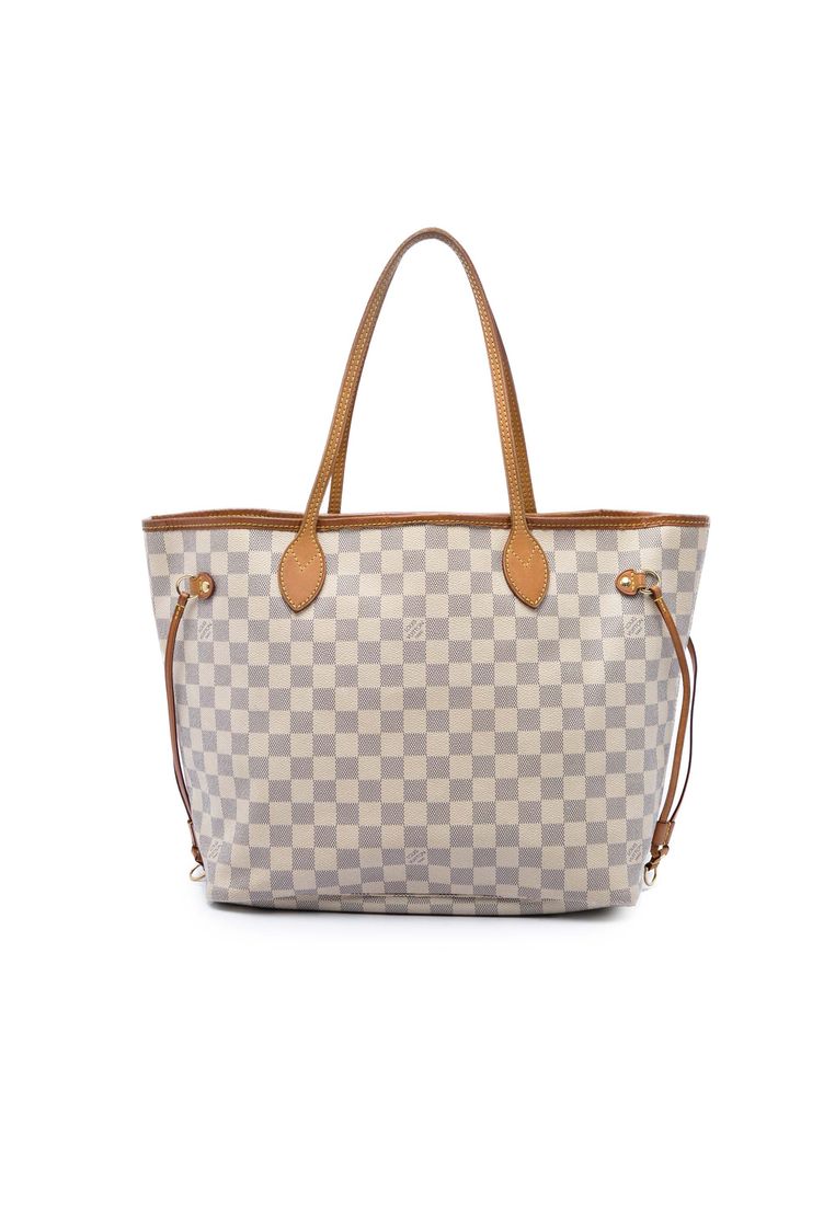 Pre-Loved Louis Vuitton Damier Azur Neverfull Mm