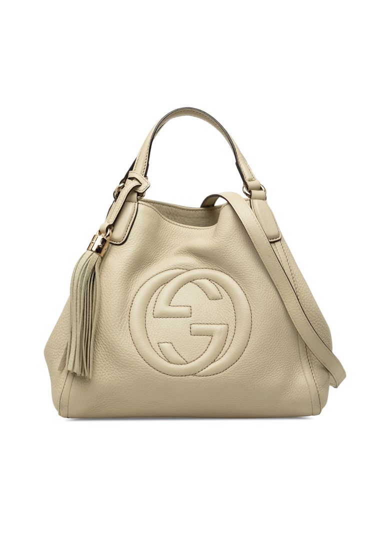 Pre-Loved Gucci Small Leather Soho Satchel