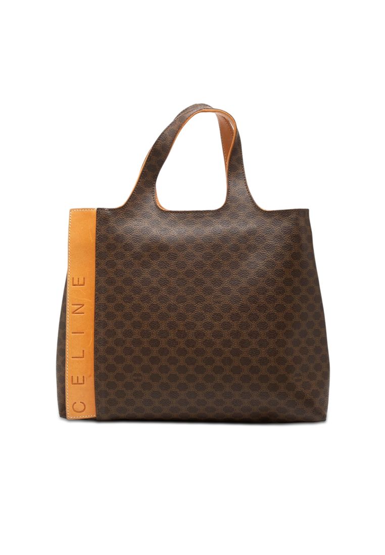Pre-Loved Celine Macadam Coated Canvas Tote