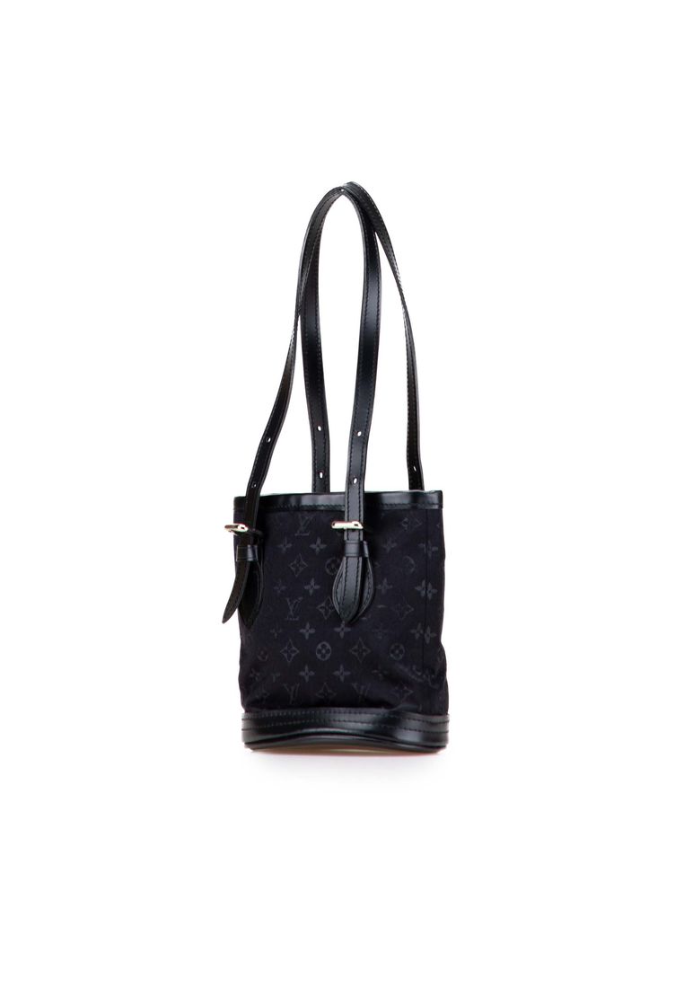 Pre-Loved Louis Vuitton Monogram Mini Satin Bucket