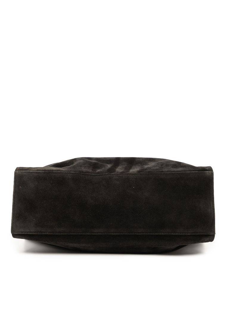 Pre-Loved Chanel Cc Suede Tote