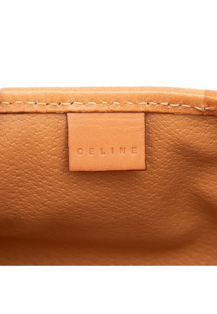 Pre-Loved Celine Macadam Coated Canvas Clutch