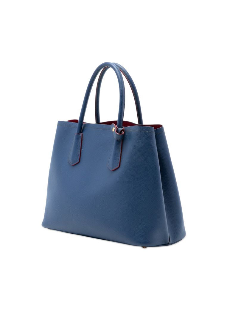 Pre-Loved Prada Medium Saffiano Cuir Double Satchel