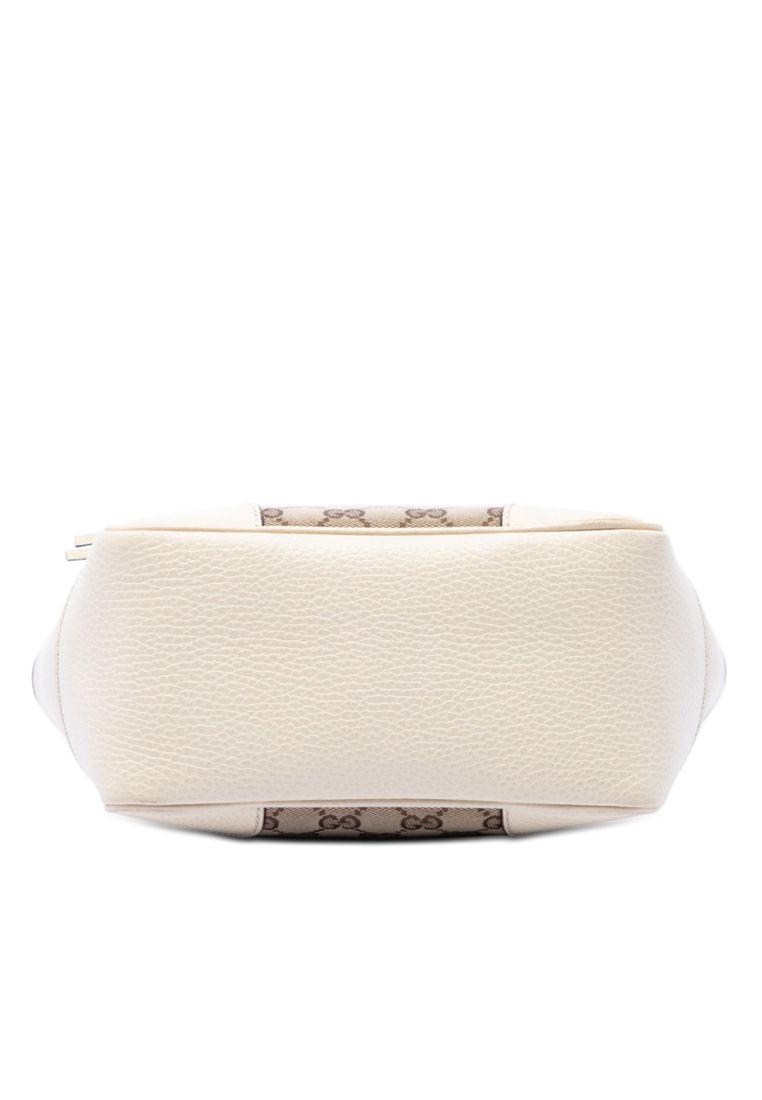 Pre-Loved Gucci Small Gg Canvas Bree Satchel