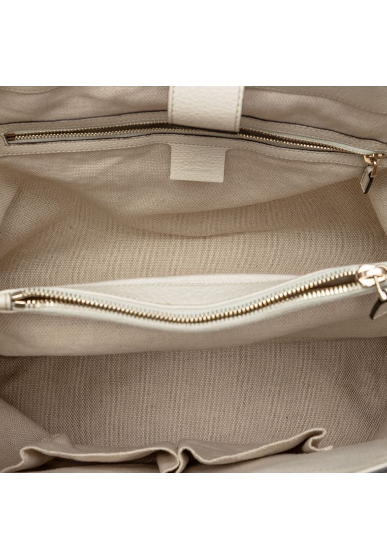 Pre-Loved Gucci Medium Gg Canvas Bamboo Diana Tote