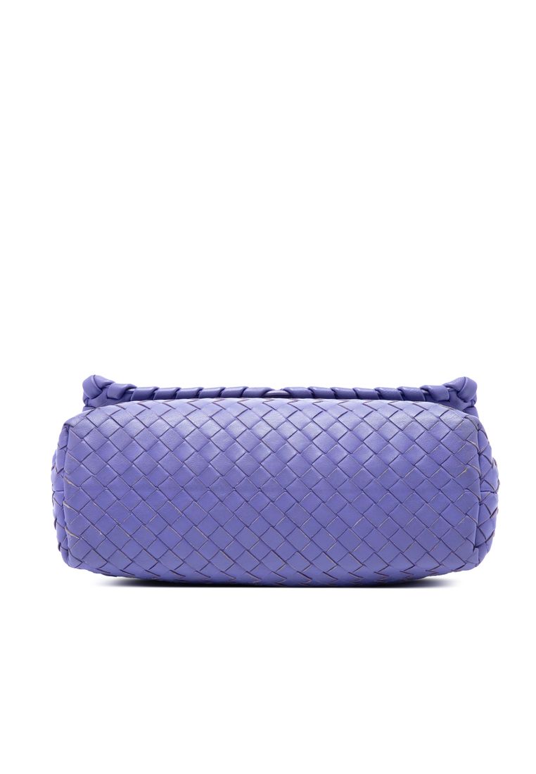 Pre-Loved Bottega Veneta Small Nappa Intrecciato Olimpia Crossbody