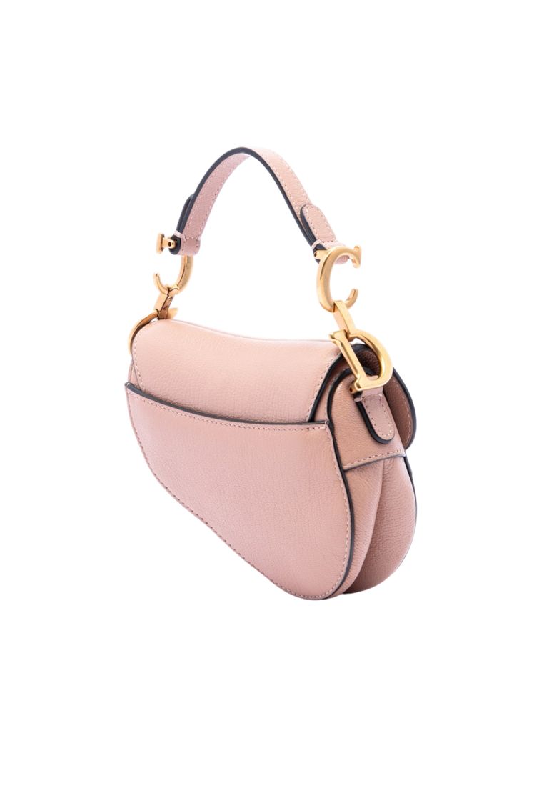 Pre-Loved Dior Micro Goatskin Saddle Bag