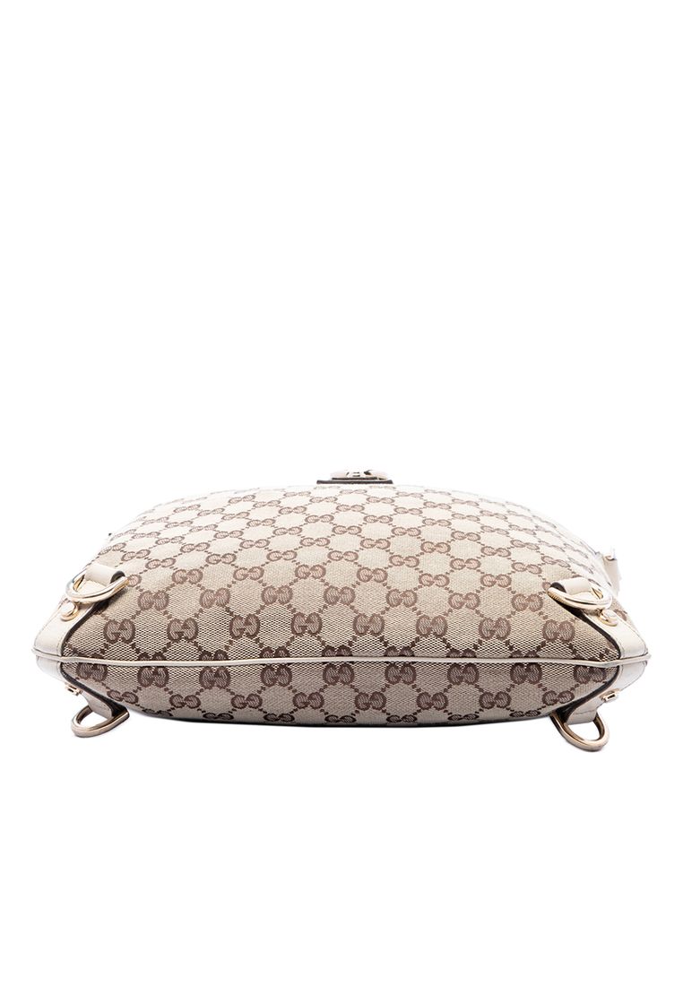 Pre-Loved Gucci Gg Canvas Abbey D Ring Crossbody