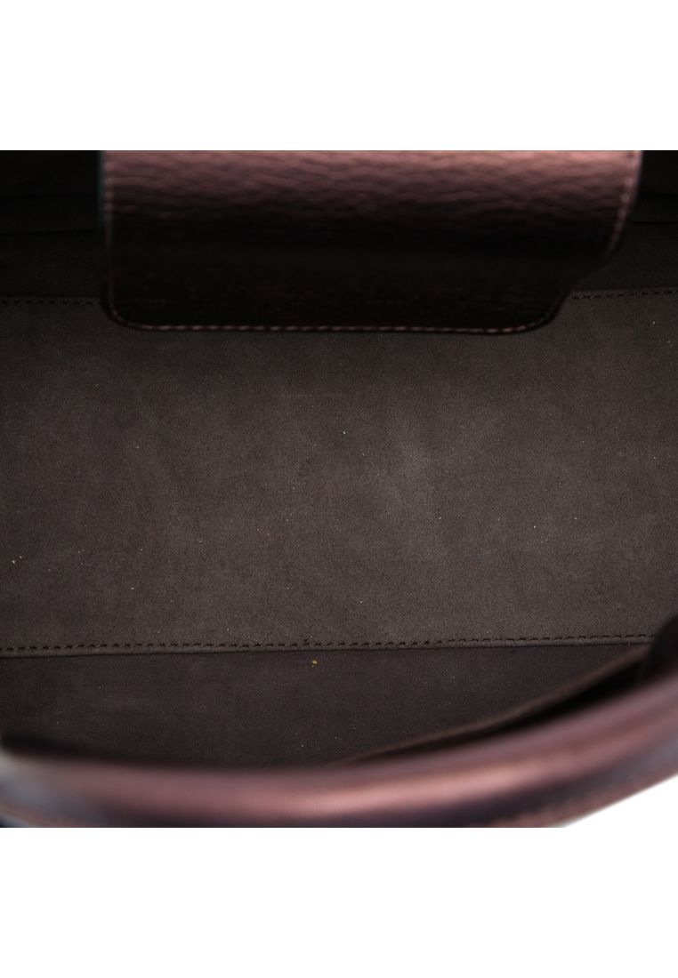 Pre-Loved Dior Medium Metallic Grained Calfskin Diorever Satchel
