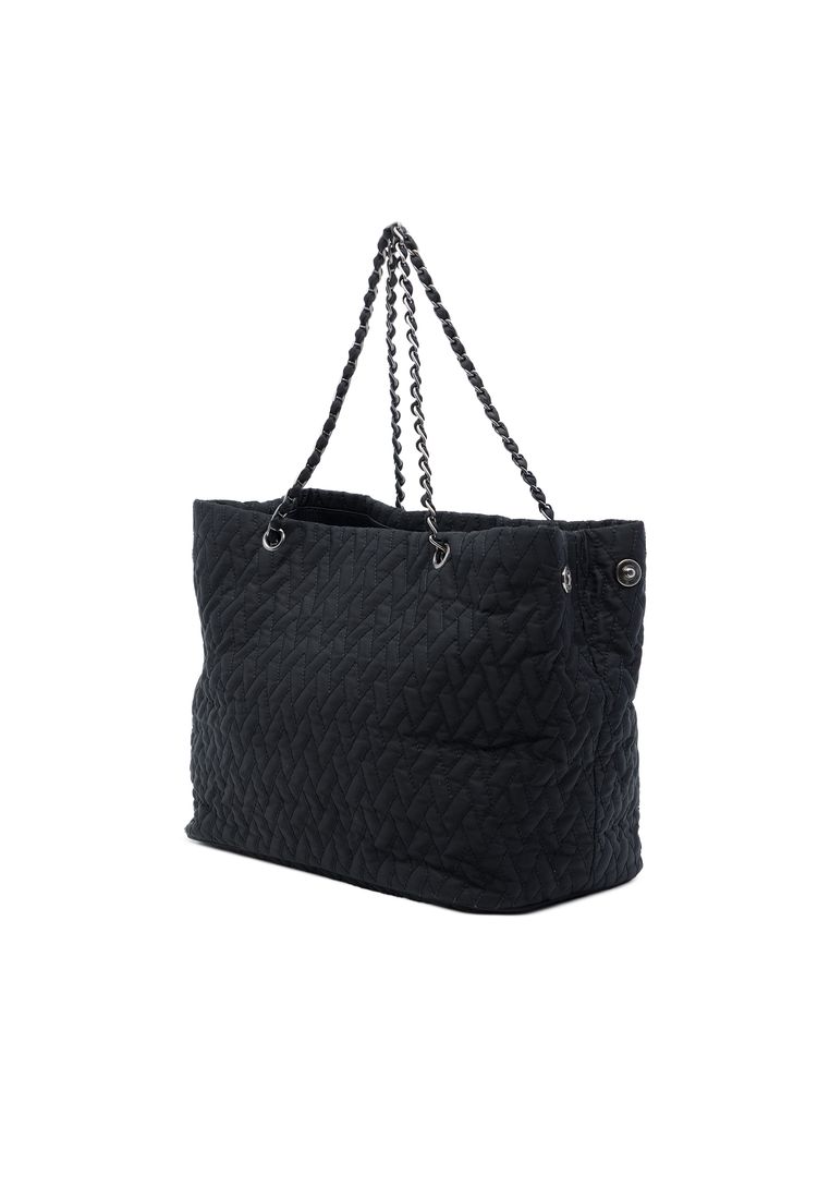 Pre-Loved Prada Impuntu Tessuto Chain Tote