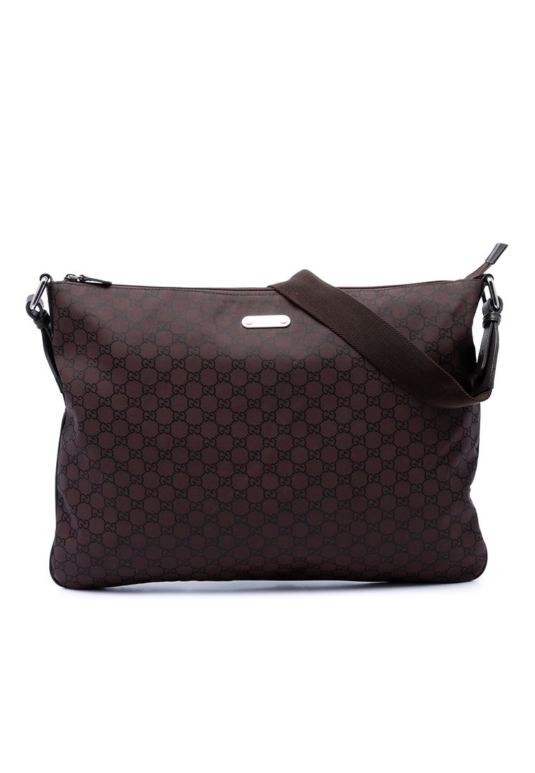 Pre-Loved Gucci Gg Nylon Crossbody