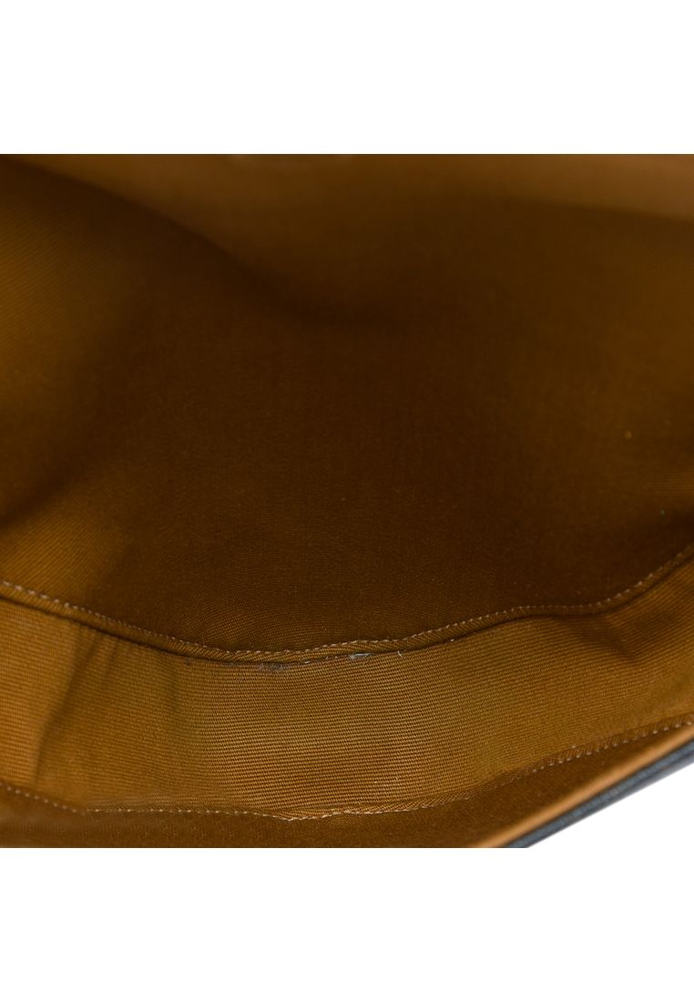 Pre-Loved Celine Triomphe Coated Canvas Logo Triangle Crossbody