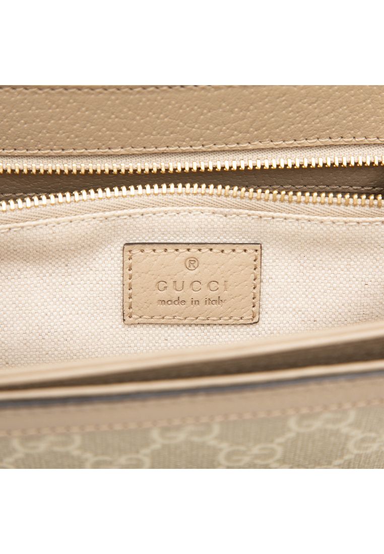 Pre-Loved Gucci Medium Gg Supreme Horsebit 1955 Shoulder Bag