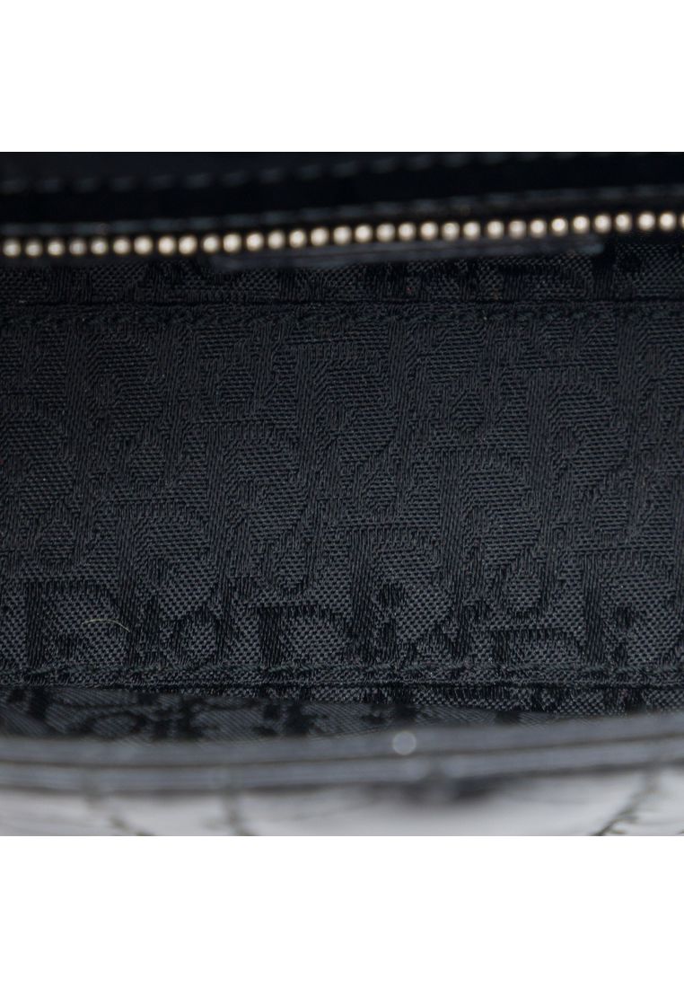 Pre-Loved Dior Mini Patent Cannage Lady Dior