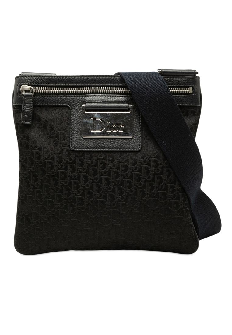 Pre-Loved Dior Diorissimo Trotter Canvas Street Chic Crossbody