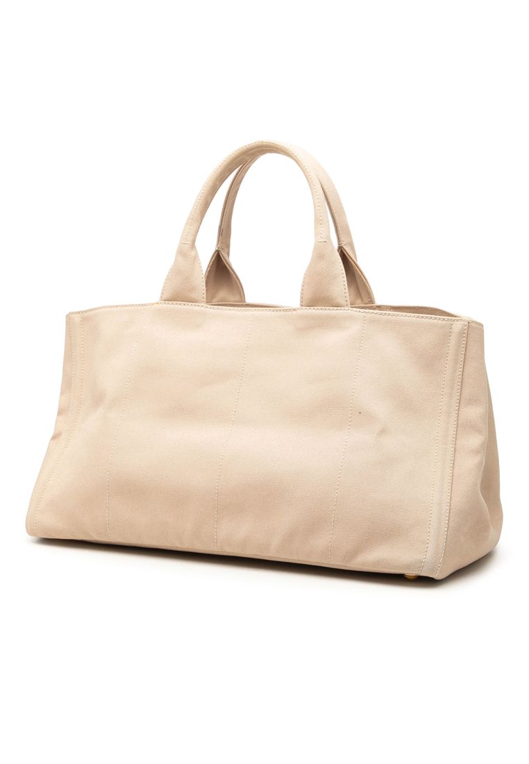 Pre-Loved Prada Large Canvas Canapa Bijoux Satchel