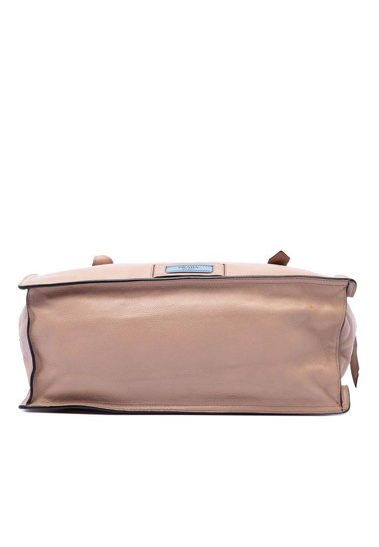 Pre-Loved Prada Calfskin Etiquette Satchel
