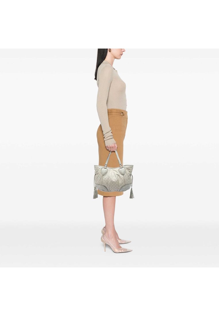 Pre-Loved Gucci Large Guccissima Tribeca Tote
