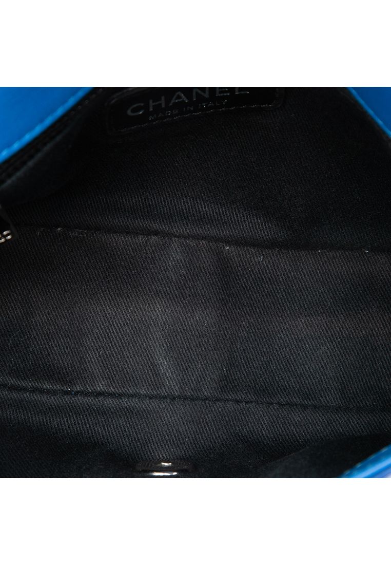 Pre-Loved Chanel Small Quilted Patent Coco Shine Flap